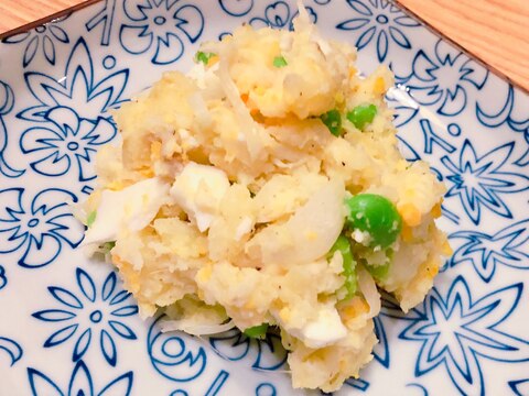 枝豆とペッパーのおつまみポテサラ